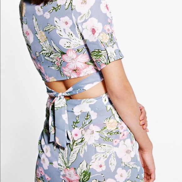 Boohoo Floral Co Ord Set - Picture 2 of 4